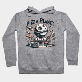 Pizza Planet Tribute - Fan Movie Theater Pizza Planet Movie Tribute - Pizza Planet best Tribute and Designs Piza Pitza Pitsa Planet Tribute - Pizza Lover Pizza Slice - Pizza and Chill Hoodie